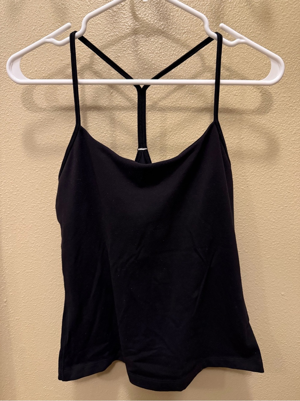 lululemon athletica Black Strappy Cami Tank